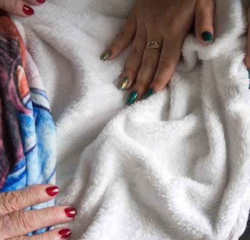 Divesart - Decke von Mutter zu Sohn - "Meine Stärke liegt in dir"