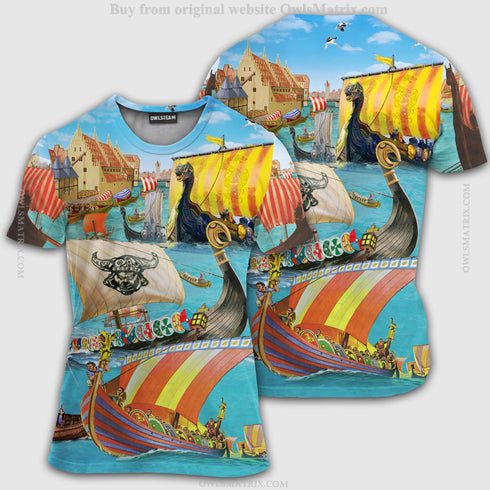 Viking Sail Let War - Hoodie - HOOD04NVC140921