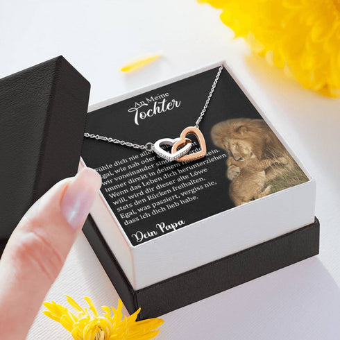 "An meine Tochter" Halskette - Lion