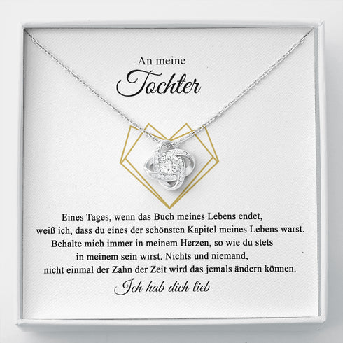 "An meine Tochter" Halskette - Schöne Kapitel