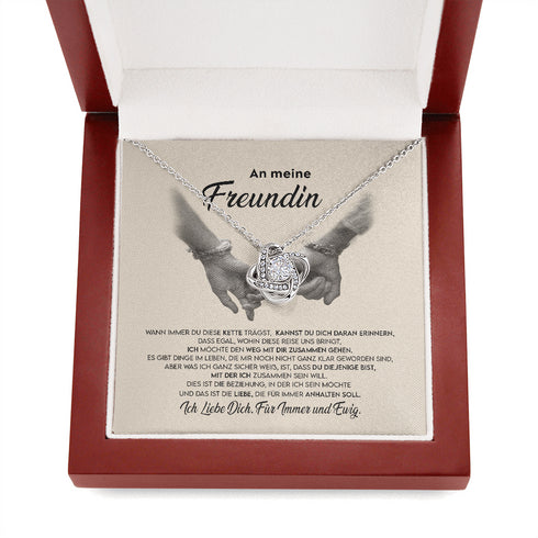 "An meine Freundin" Halskette - Reise