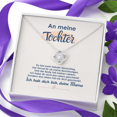 "An meine Tochter" Halskette - Die Liebe meines Lebens