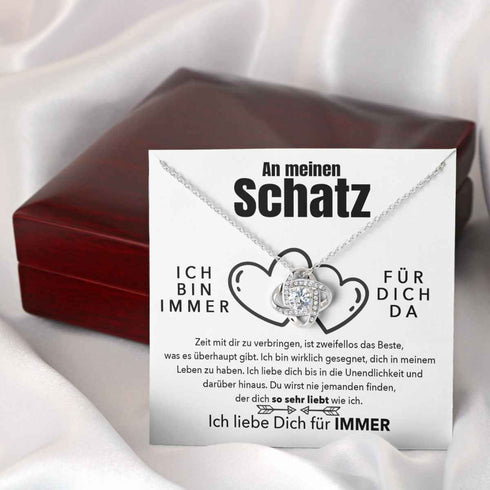 Weißgold Halskette - An meinen Schatz - Das Beste