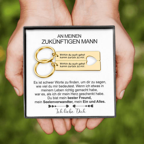 Divesart - Schlüsselanhänger - Für meinen zukünftigen Ehemann