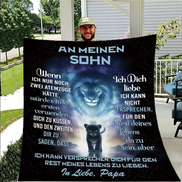 Divesart - Decke vom Vater an den Sohn - "Mein Mut ist bei dir"