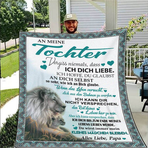Divesart - Decke vom Vater an die Tochter - "Ich sehe mich in dir"