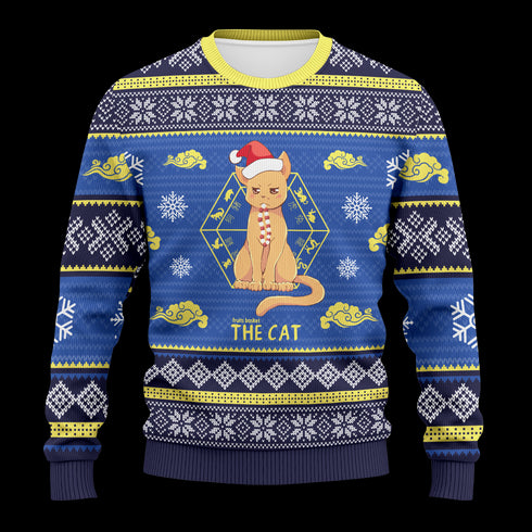 Kyo the Cat Unisex Wool Sweater
