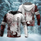 Viking Yggdrasil legend red and white style - Hoodie - HOOD01NGA291021