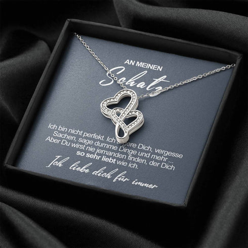 Divesart - Herzen Halskette - Für meinen Schatz