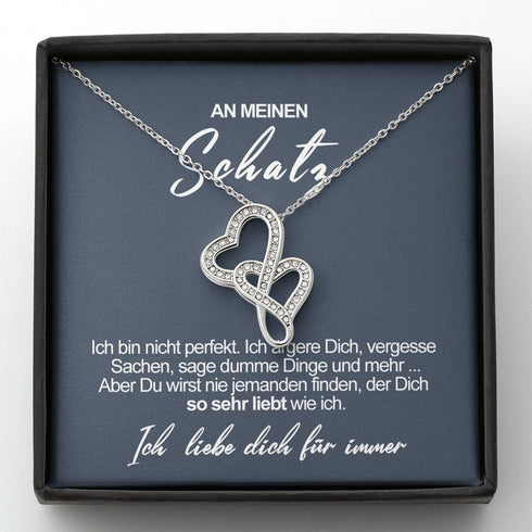 Divesart - Herzen Halskette - Für meinen Schatz