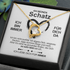 Divesart - Weißgold-Halskette - Für meinen Schatz - 2