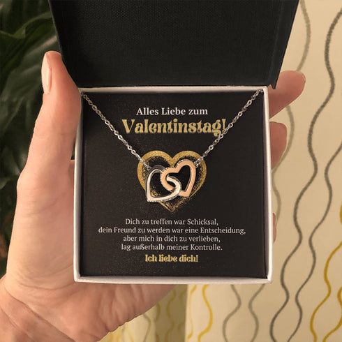 Halskette für einen geliebten Menschen - "Ich danke Ihnen für Ihre Liebe"