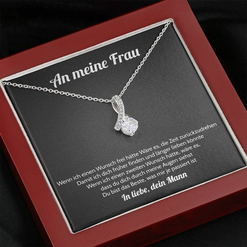 Divesart™ Halskette für Ehefrau "Helligkeit"