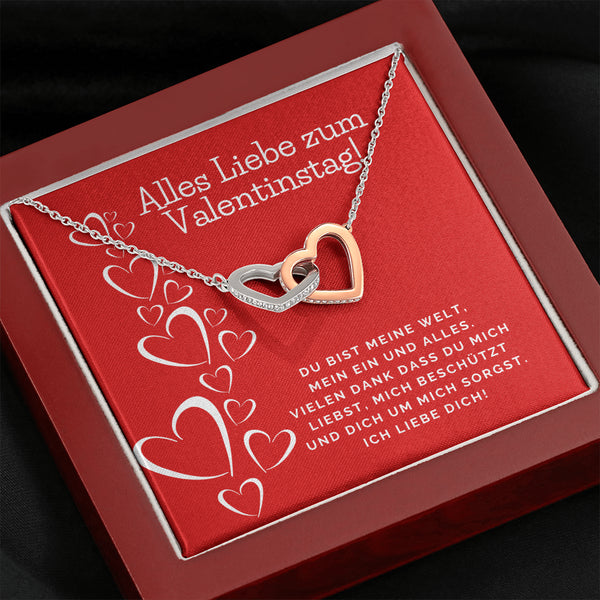 Halskette für einen geliebten Menschen - "Du bist immer in meinen Gedanken"