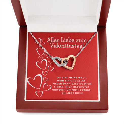 Halskette für einen geliebten Menschen - "Du bist immer in meinen Gedanken"