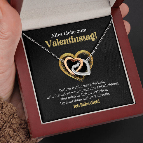 Halskette für einen geliebten Menschen - "Ich danke Ihnen für Ihre Liebe"