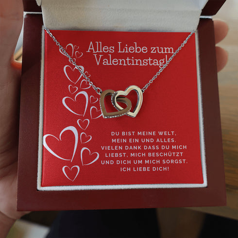 Halskette für einen geliebten Menschen - "Du bist immer in meinen Gedanken"