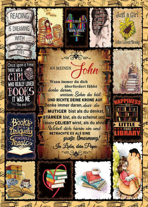 Divesart - Decke vom Vater an den Sohn - "Seelenfrieden"