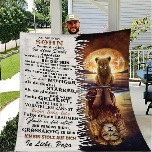 Divesart - Decke vom Vater an den Sohn - "Meine Stärke liegt in dir"