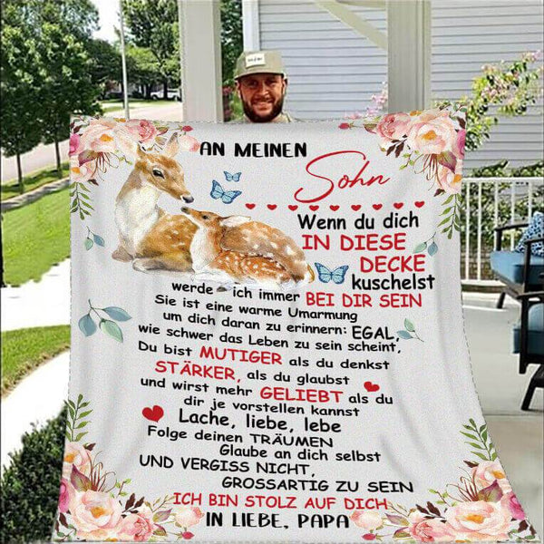 Divesart - Decke vom Vater an den Sohn - "Ich gedeihe mit dir"