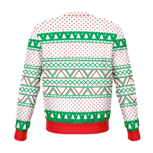 Weihnachtspullover - "I don't believe in you either"