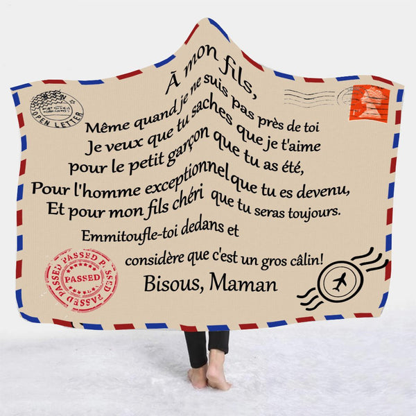 Couverture Portable Personnalisée À Mon Fils