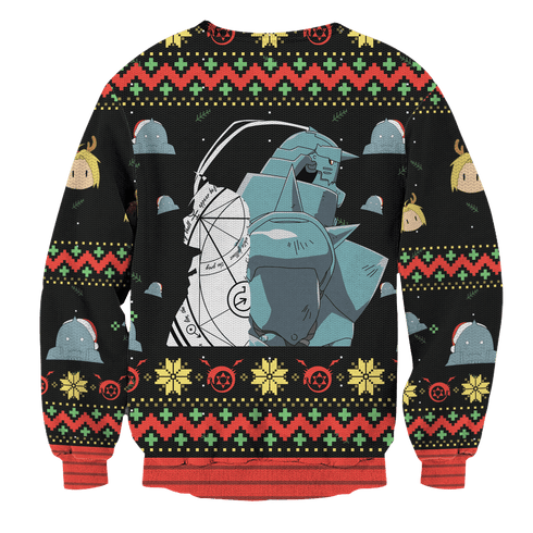 Fullmetal Christmas Unisex Wool Sweater