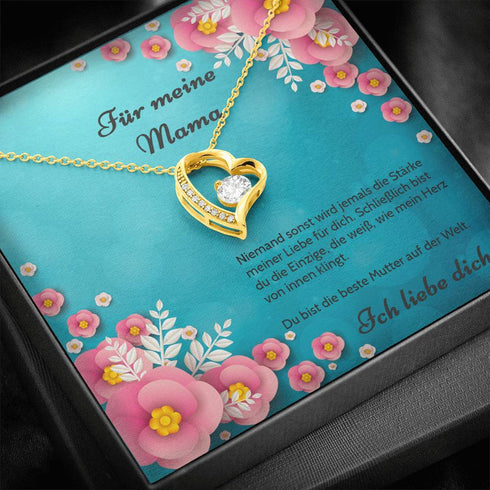 Weißgoldkette - Für meine Mama