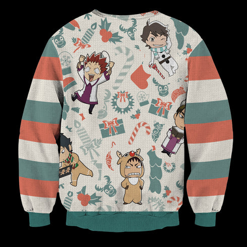 Haikyuu Christmas Unisex Wool Sweater