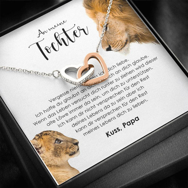 Silber Halskette - An meine Tochter von Papa