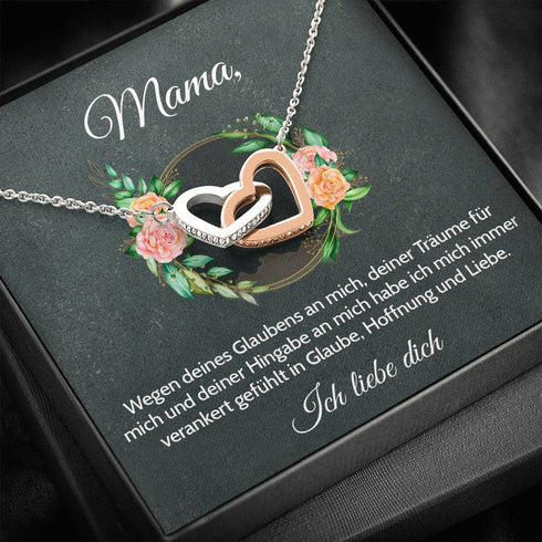 Herz Kette - Mama