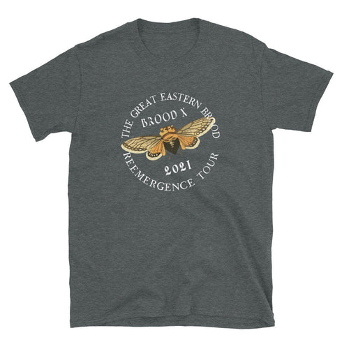 Cicada T-Shirt / Great Eastern Brood X Reemergence Tour 2021 / Entomology Unisex Tee Shirt