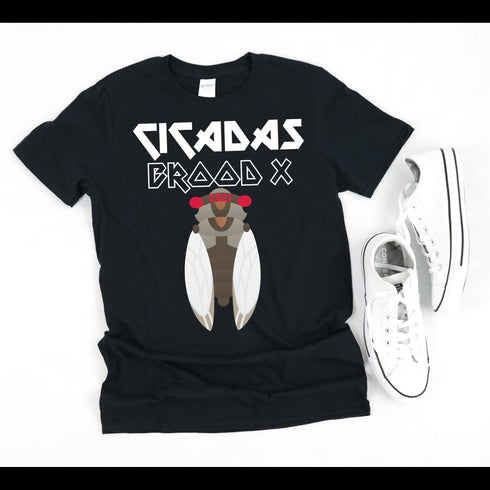 Cicadas Brood X 2021 Eastern USA Tour Entomologist Bug Insect Lover Cicada Entomology 17-year Unisex T-Shirt