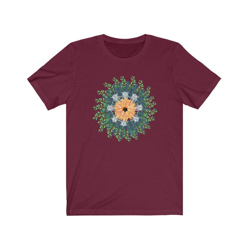 Cicada Mandala T-shirt, Unisex Sizes