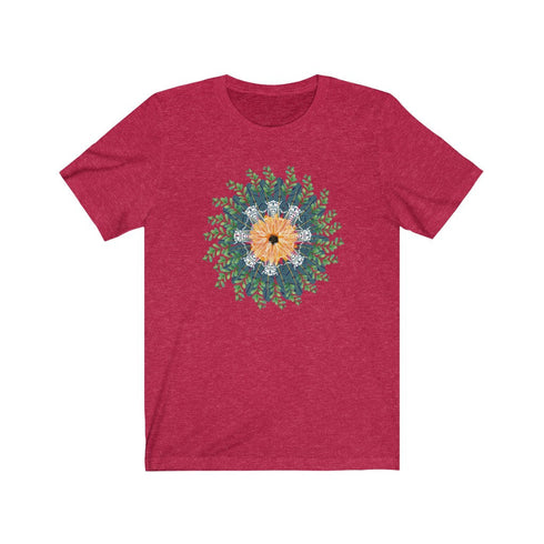 Cicada Mandala T-shirt, Unisex Sizes