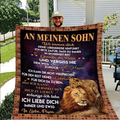 Divesart - Decke vom Vater an den Sohn - "Das Löwenherz"