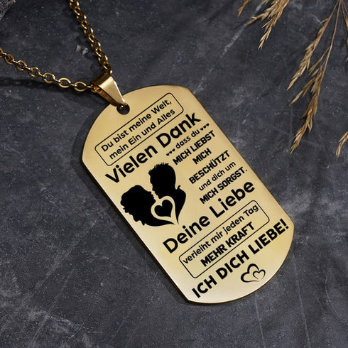 Zu meinem Seelenverwandten - Anhänger für einen geliebten Menschen