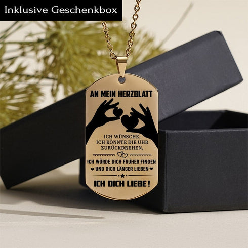 Liebe liegt in unseren Händen - Anhänger für einen geliebten Menschen