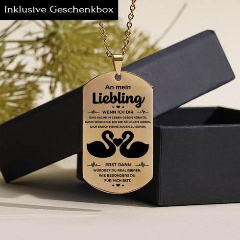 Wahre Liebe - Anhänger für einen geliebten Menschen