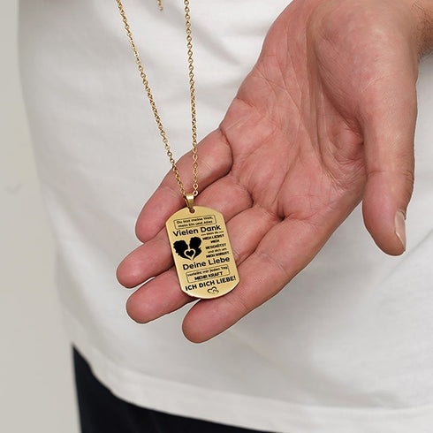 Zu meinem Seelenverwandten - Anhänger für einen geliebten Menschen