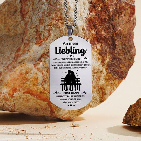 Wir sind für einander gemacht - Anhänger für einen geliebten Menschen