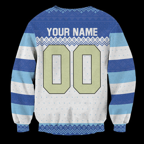 Personalized Kamomedai Christmas Unisex Wool Sweater