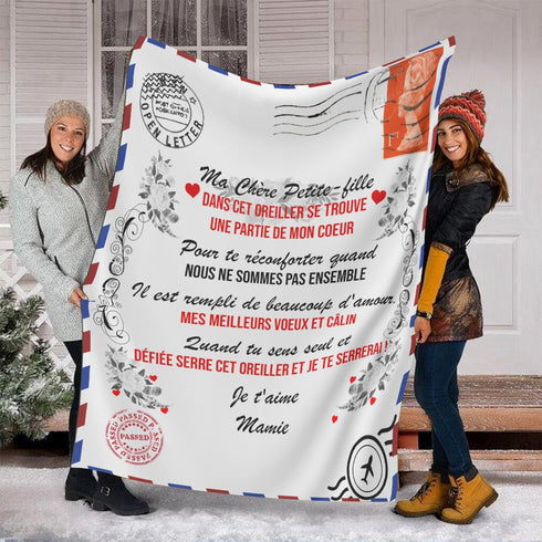 Couverture Personnalisée À Ma Chére Petite Fille