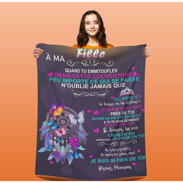 Couverture Personnalisée Fille Attrape-rêves