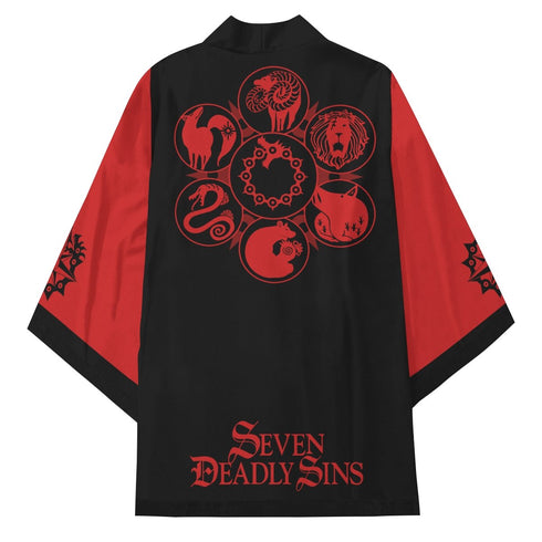 Seven Deadly Beasts Kimono