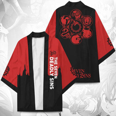 Seven Deadly Beasts Kimono