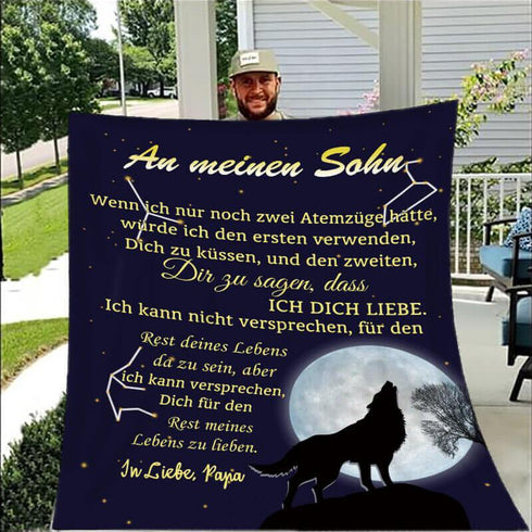 Divesart - Decke vom Vater an den Sohn - "Sternenklare Nacht"