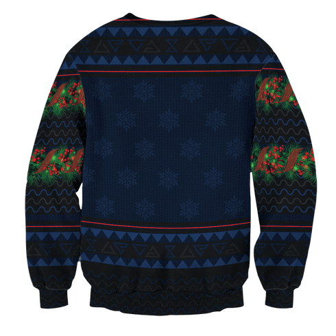 Witcher Geralt Christmas Unisex Wool Sweater